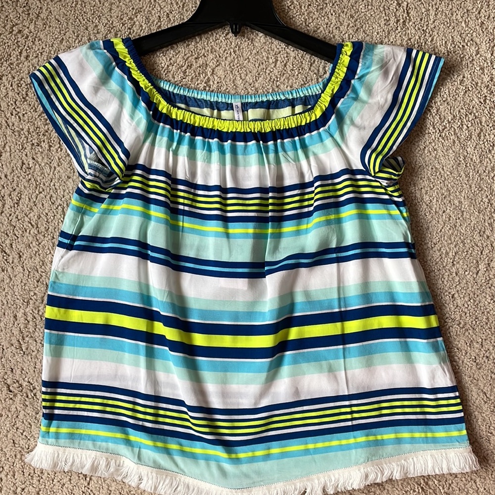 Southern Tide women’s Offshore green Top, blouses